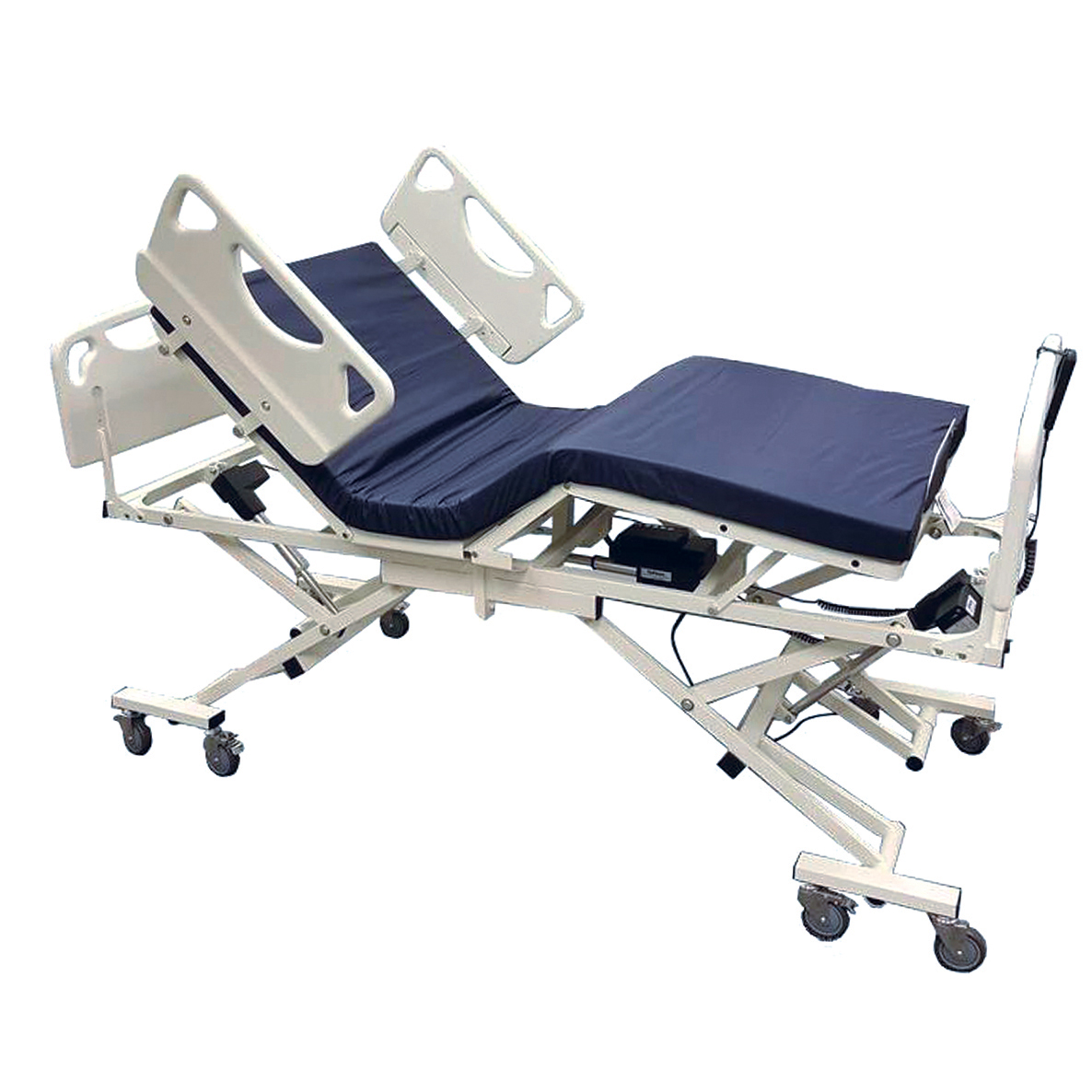 Chandler Refurbished Tuffcare Century 5 motor Hospital Bed T7036 abd T7042 with High Low and Reverse Trendellenburg